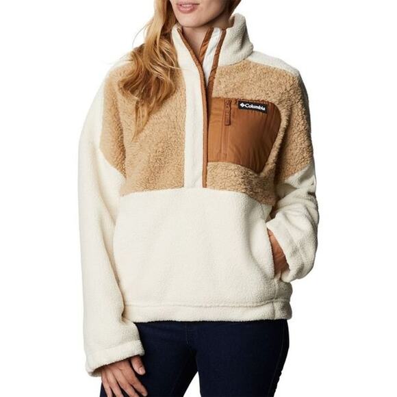 Columbia Lodge sherpa pullover fleece Size XL - Picture 1 of 1